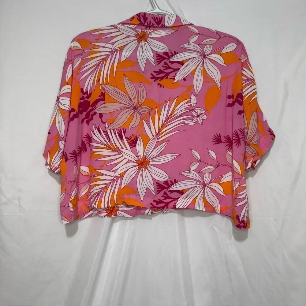 Floral 2 piece short set Size M